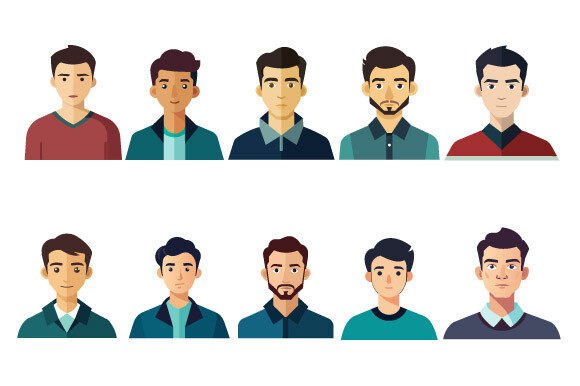 Collection of 10 Man Vector Designs: A Practical Guide for Creators and Entrepreneurs