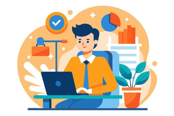 Icon of Man Working in Office Vector: A Practical Guide to Choosing and Using Professional Graphics