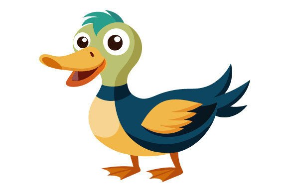 The Funny Duck Vector Smooth Shape and Artwork Revolution: Elevating Digital Design for the Modern Professional